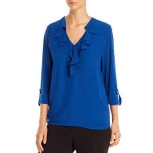 💙 COLOR FX Long Sleeve Blouse 💙